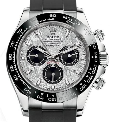 rolex daytona white gold oysterflex for sale|rolex daytona white gold price.